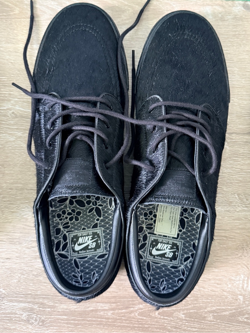 Nike SB Zoom Stefan Janoski OG+ SE Black Pony Hair